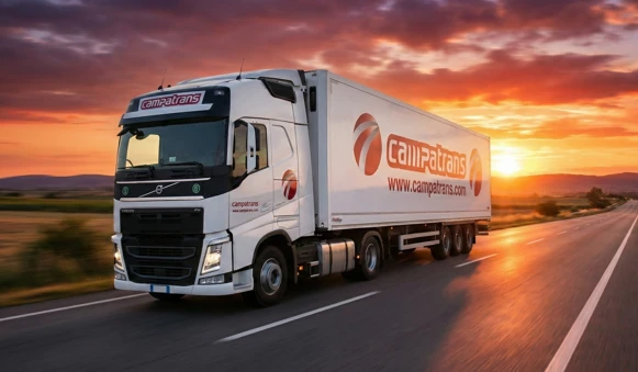 Camión Campatrans en ruta